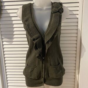 Banana Republic Italian Yarn Sweater in Olive